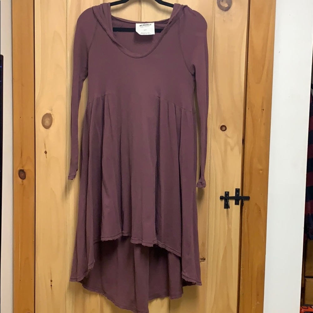 Free People Comfy Hooded Dress